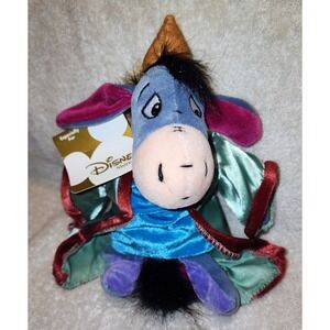 🔥 NWT The Disney Store Maiden In Distress Eeyore 9 Inch Bean Bag Plush 🔥